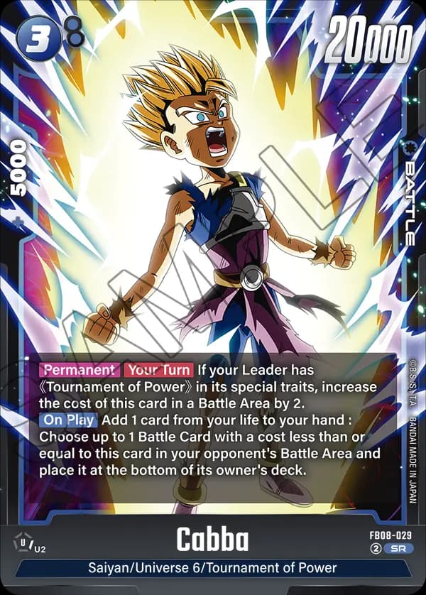 Cabba — SR, FB08
