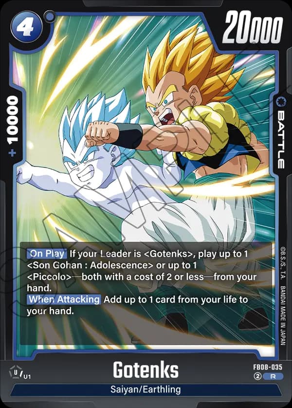 Gotenks — R, FB08