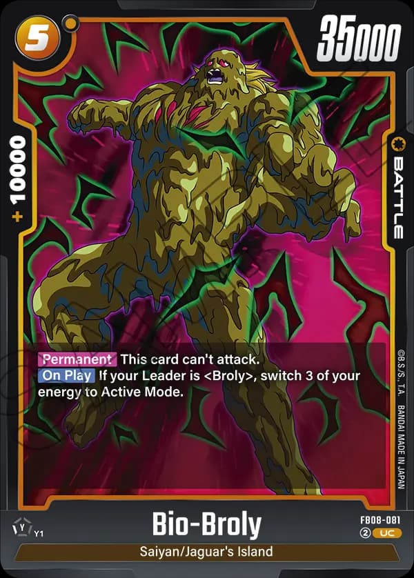 Bio-Broly — UC, FB08