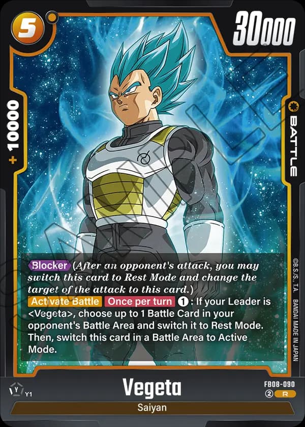 Vegeta — R, FB08