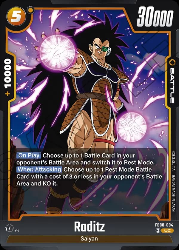 Raditz — UC, FB08