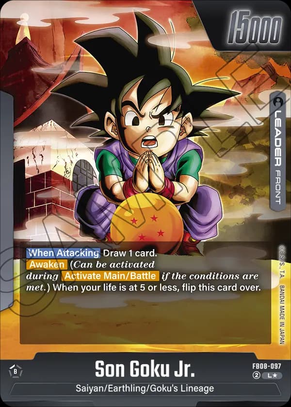 Son Goku Jr. — L*, FB08