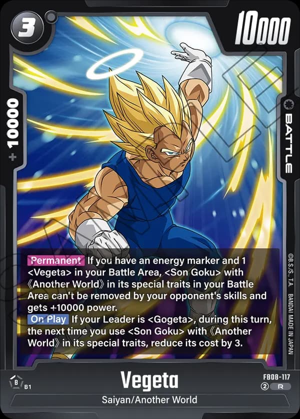 Vegeta — R, FB08