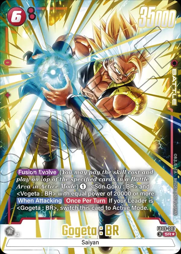 Gogeta : Br — SR*, FB09