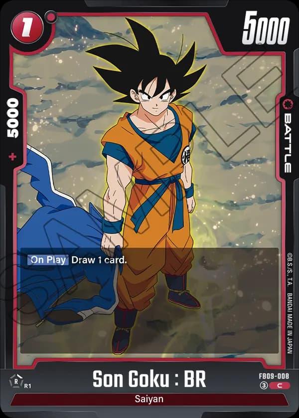 Son Goku : Br — C, FB09