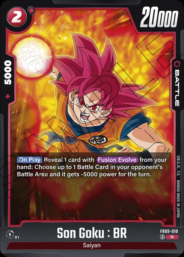 Son Goku : Br — R, FB09
