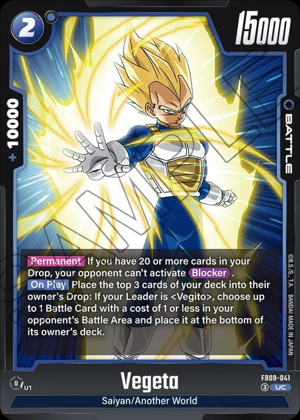 Vegeta — UC, FB09