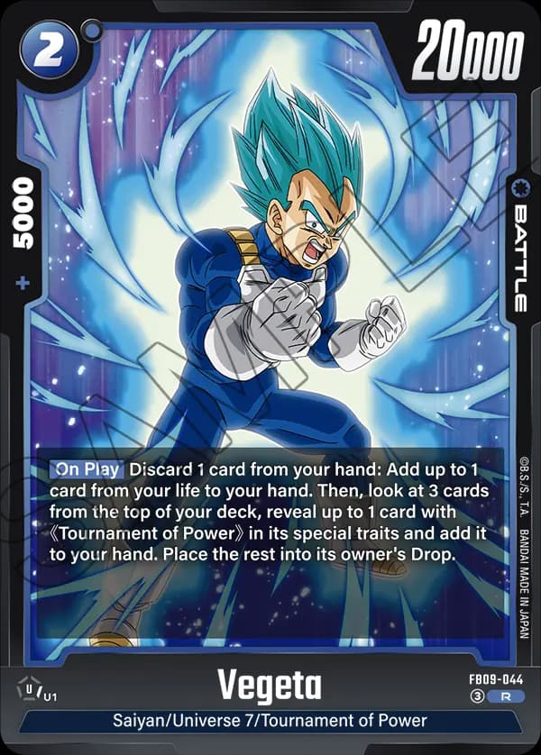 Vegeta — R, FB09