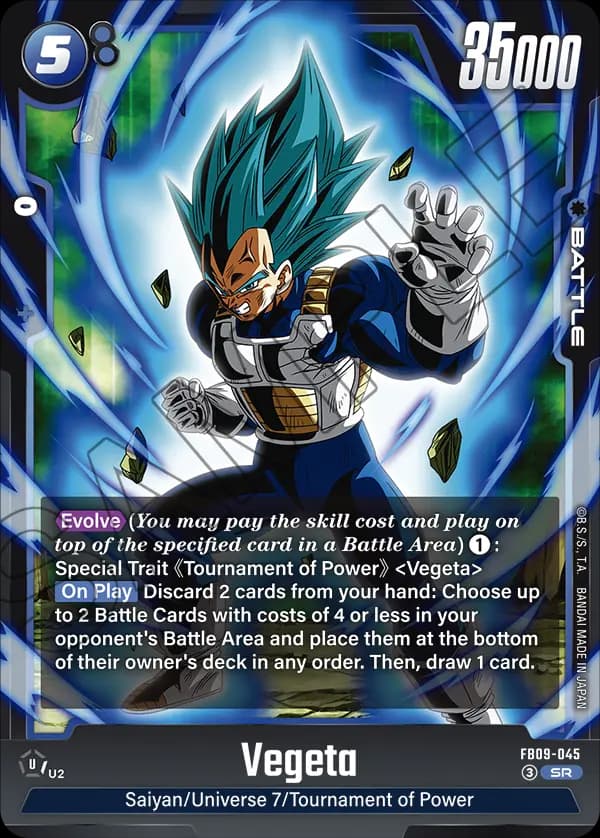 Vegeta — SR, FB09