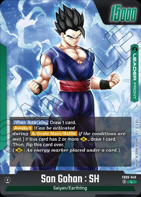 Son Gohan : Sh — L, FB09