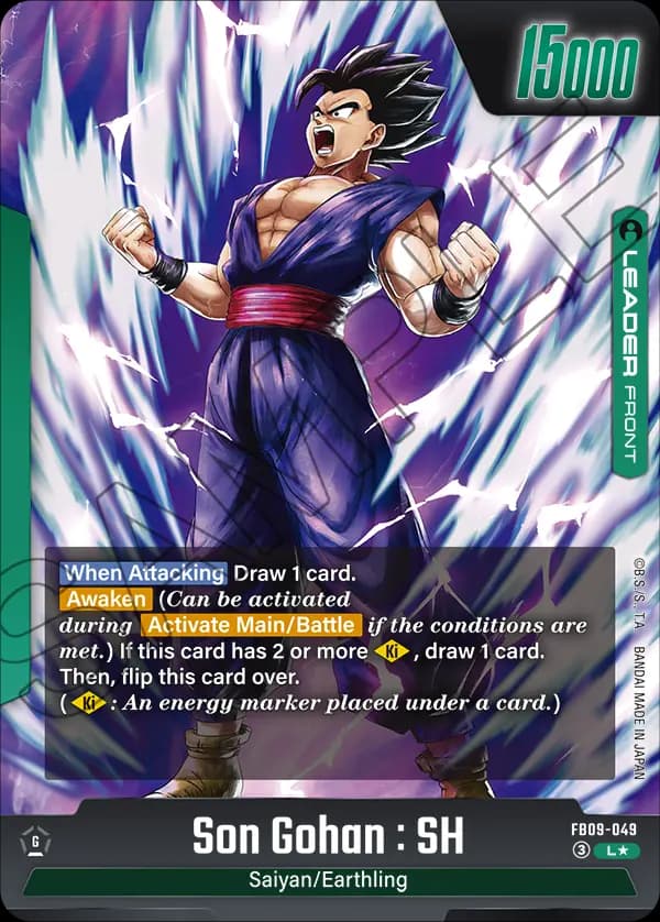 Son Gohan : Sh — L*, FB09