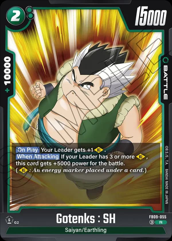 Gotenks : Sh — R, FB09