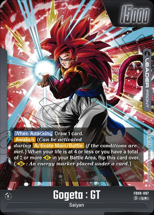 Gogeta : Gt — L*, FB09
