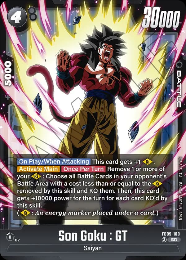 Son Goku : Gt — SR, FB09