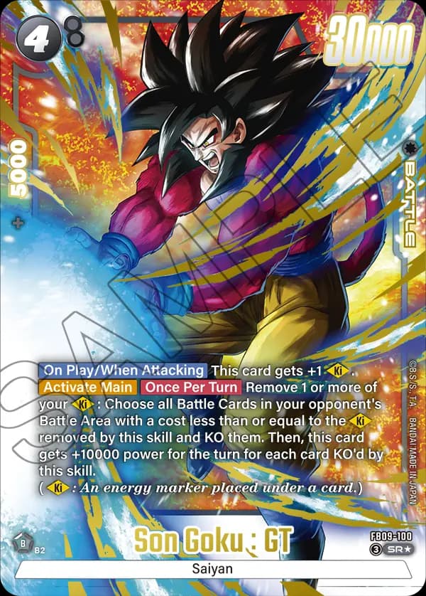 Son Goku : Gt — SR*, FB09