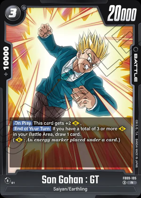 Son Gohan : Gt — R, FB09