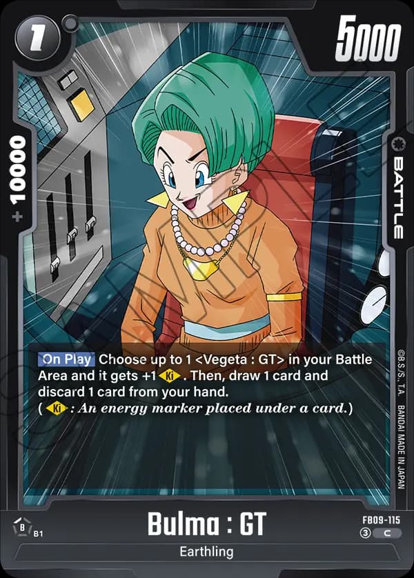 Bulma : Gt — C, FB09
