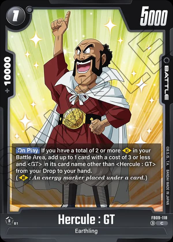 Hercule : Gt — C, FB09