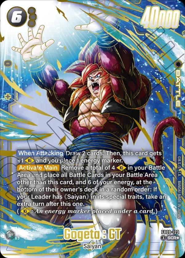 Gogeta : Gt — SCR*, FB09