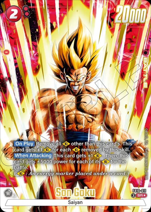 Son Goku — SR*, FB10