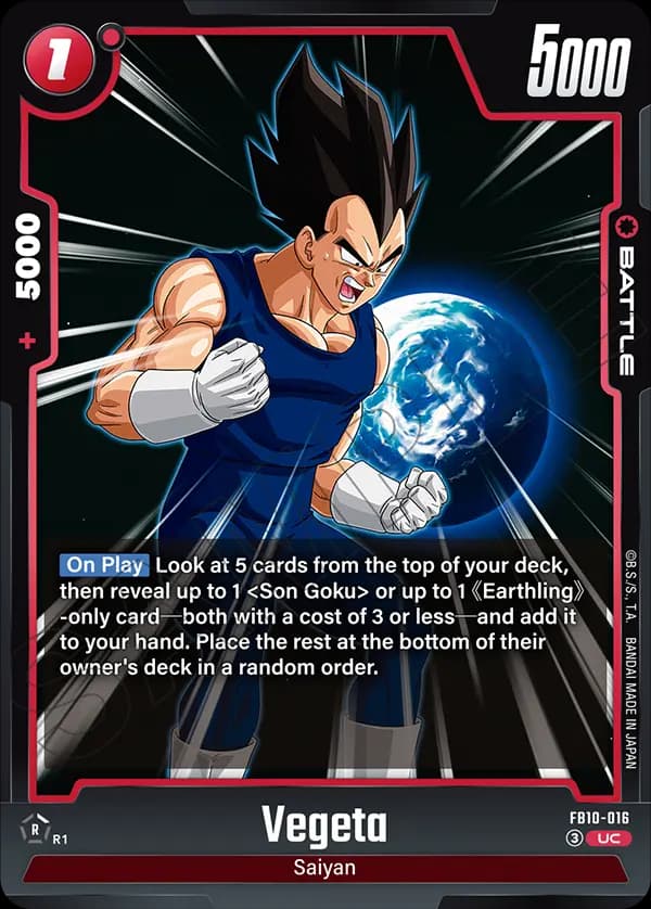 Vegeta — UC, FB10