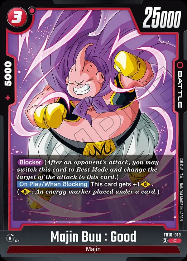 Majin Buu : Good — C, FB10