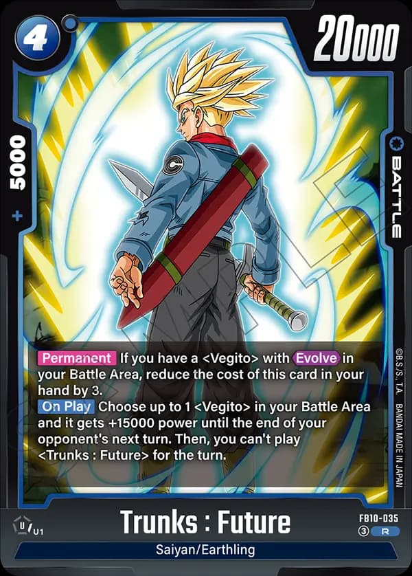 Trunks : Future — R, FB10