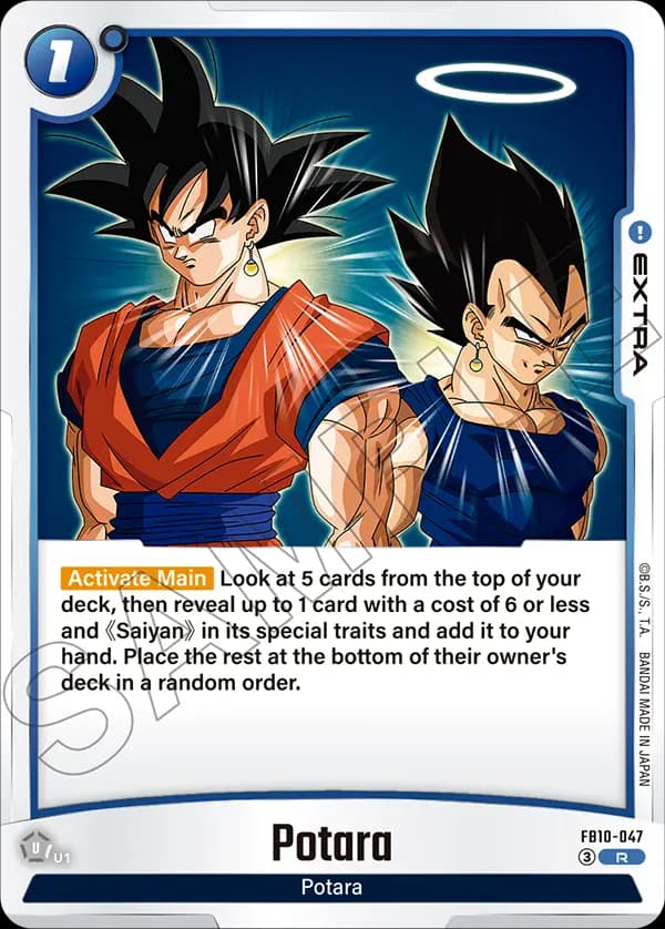 Potara — R, FB10