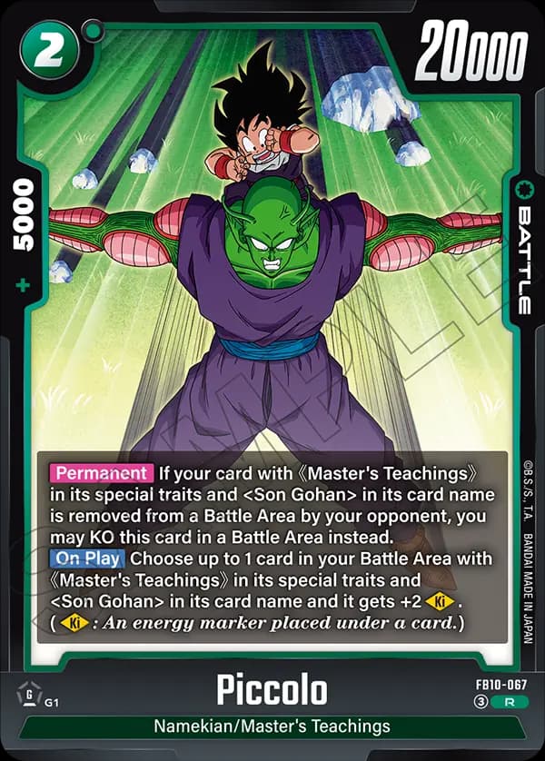 Piccolo — R, FB10