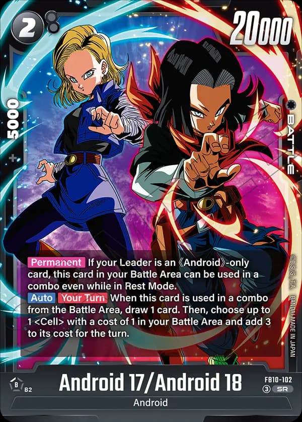 Android 17/Android 18 — SR, FB10