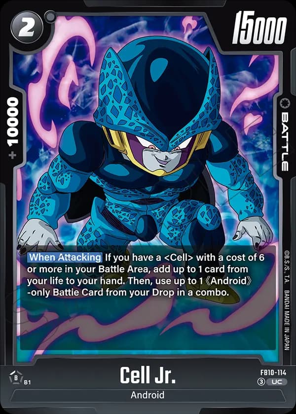 Cell Jr. — UC, FB10