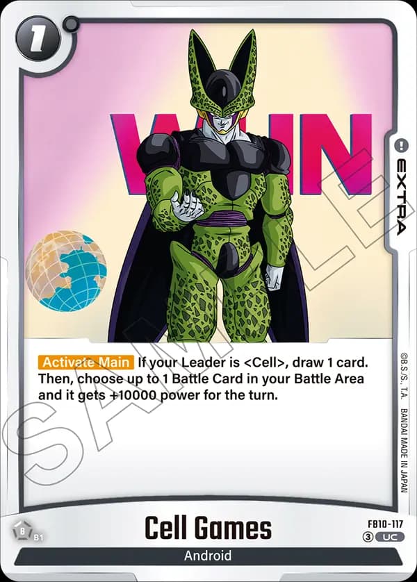 Cell Games — UC, FB10