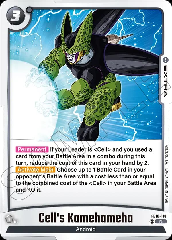 Cell'S Kamehameha — R, FB10