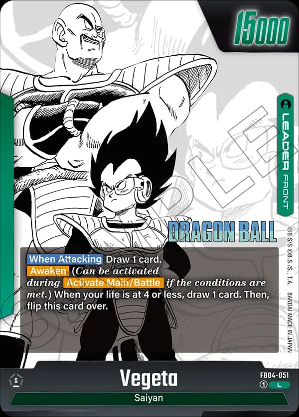 Vegeta — L**, SB01