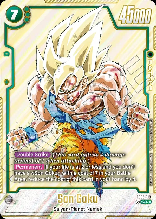 Son Goku — SCR***, SB01
