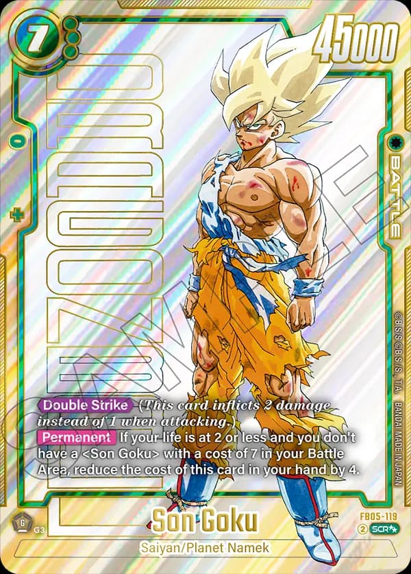 Son Goku — SCR****, SB01