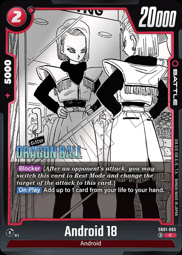 Android 18 — C, SB01