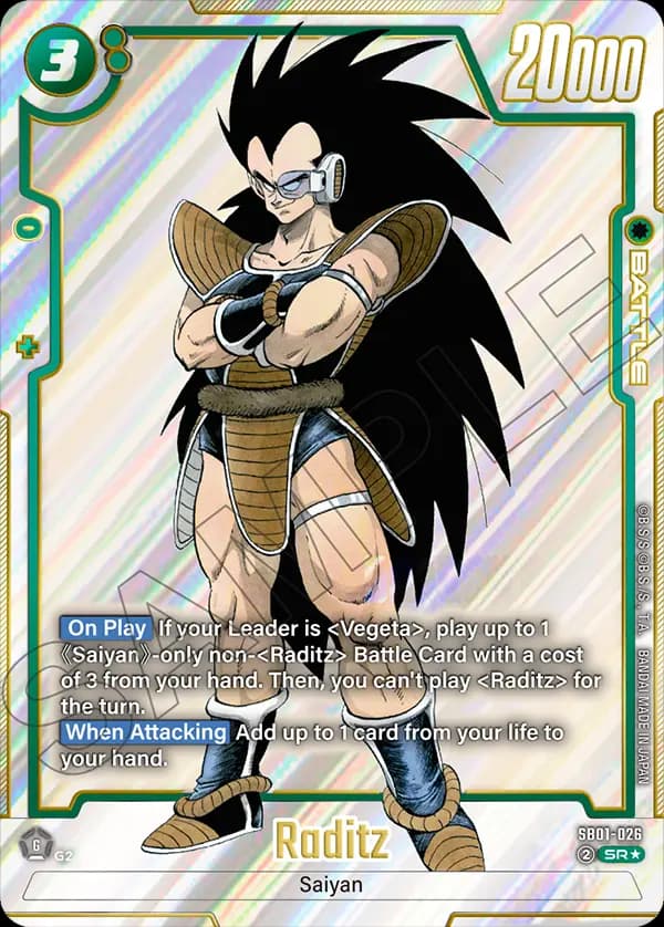 Raditz — SR*, SB01