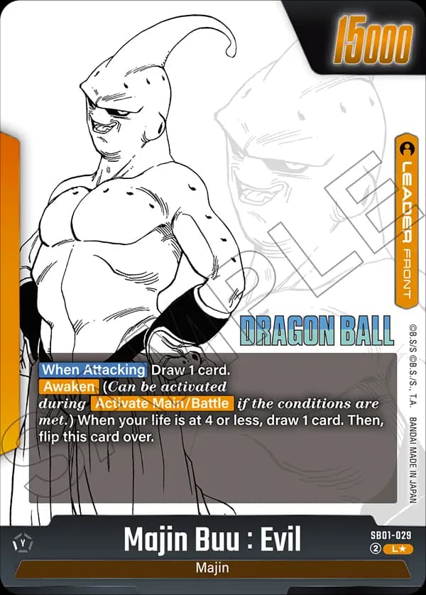 Majin Buu : Evil — L*, SB01