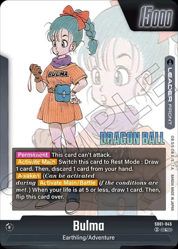 Bulma — L, SB01