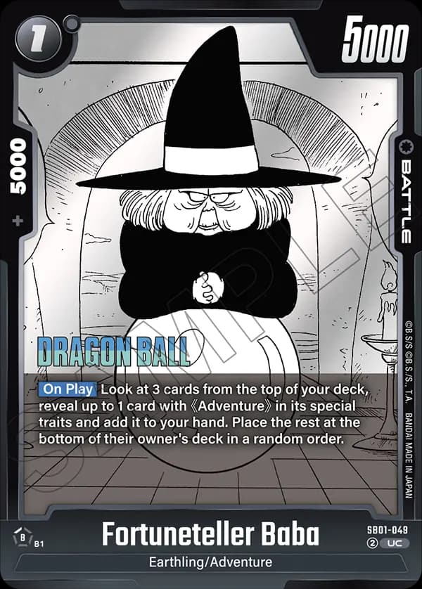 Fortuneteller Baba — UC, SB01