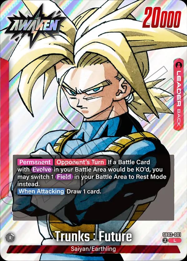 Trunks : Future — L, SB02 — Verso