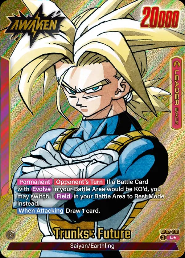 Trunks : Future — L*, SB02 — Verso