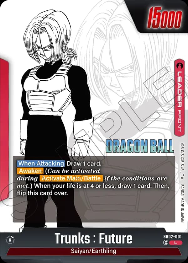 Trunks : Future — L, SB02