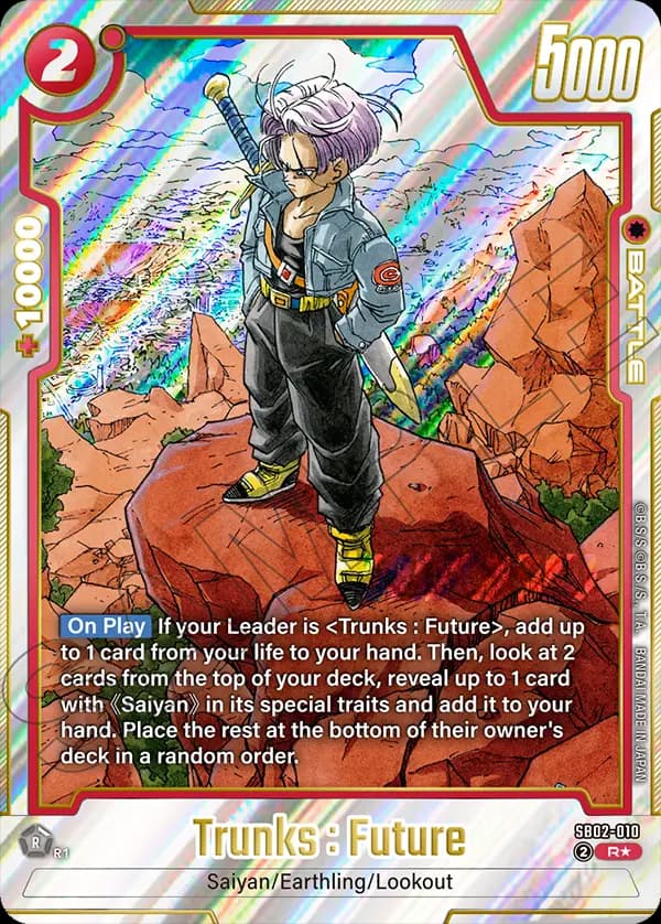 Trunks : Future — R*, SB02