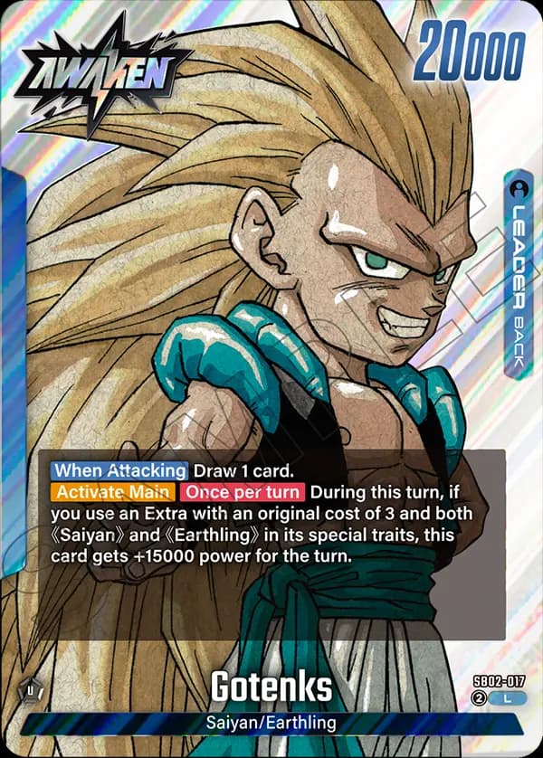 Gotenks — L, SB02 — Back
