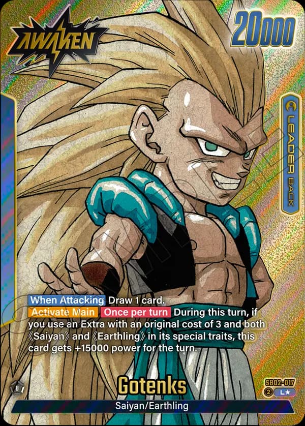 Gotenks — L*, SB02 — Verso