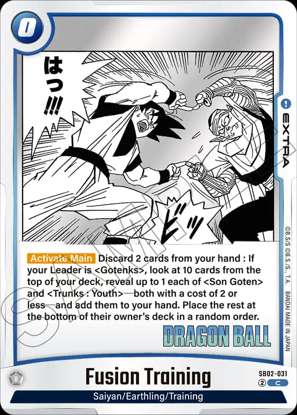 Fusion Training — C, SB02