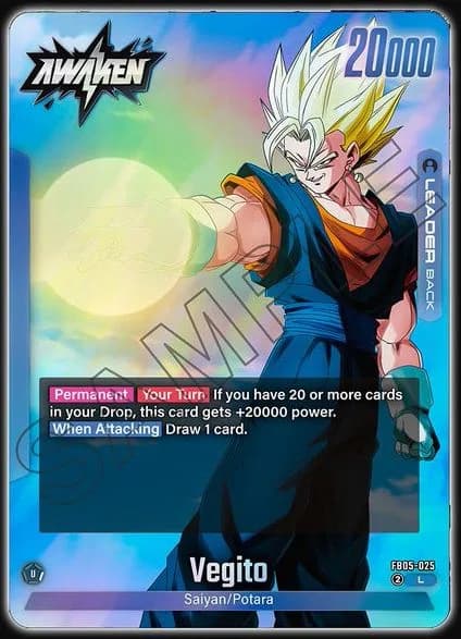 Vegito — L, ST01 — Verso