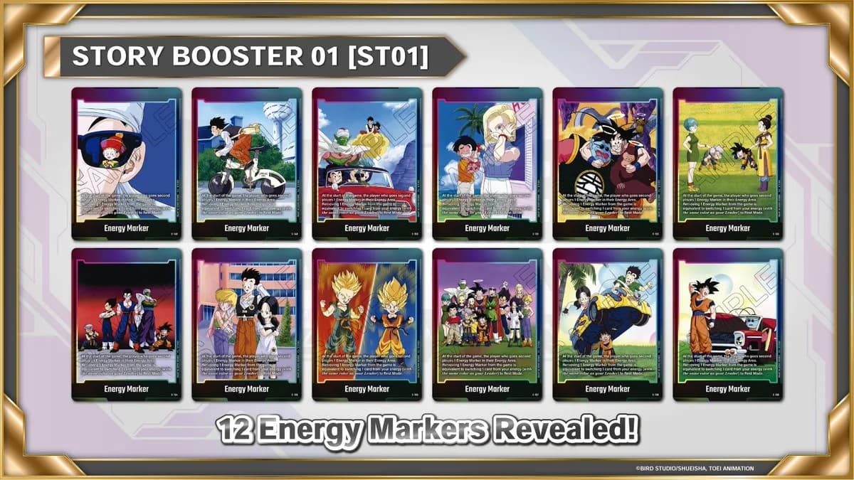 Energy markers normal and alt version